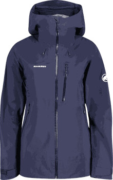 Mammut Alto Guide HS Hooded Jacket skalljakke dame Blå L