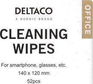 Deltaco Rengjørings Kluter 140 x 120mm med Parfyme - 52 Stk. Deltaco Rengjørings Kluter 140 x 120mm med Parfyme - 52 Stk.