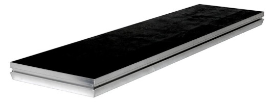 Prolyte Sm-D Stagedex Basic Scenepodie Firkant, 0,5x2m, Sort, Bjørkefinèr