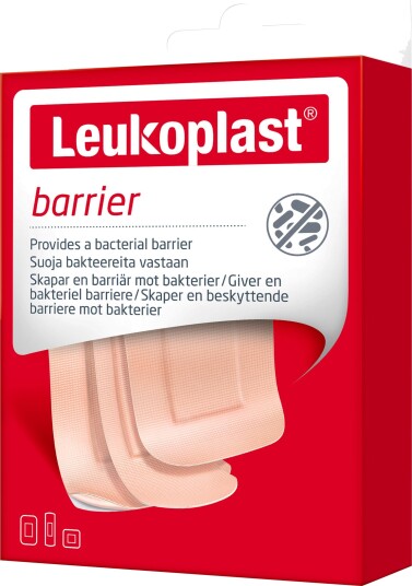 Leukoplast Barrier Plasterstrips 20 stk. Leukoplast Barrier Plasterstrips 20 stk.