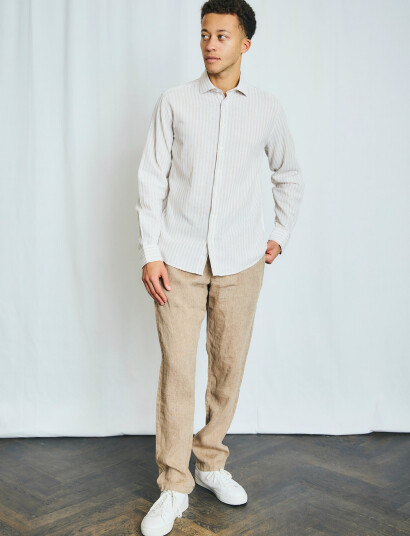Bruun & Stengade Bs Ervis Regular Fit Chinos - Beige - 29