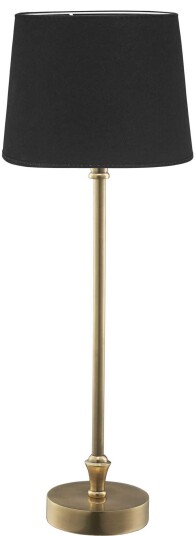 PR Home Liam bordlampe Messing/svart 59 cm Natur