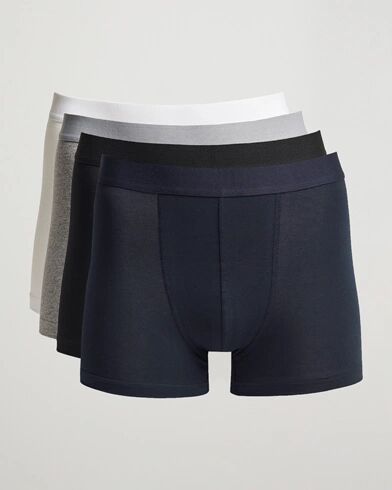 Bread & Boxers 4-Pack Boxer Brief White/Black/Grey/Navy Bread & Boxers 4-Pack Boxer Brief White/Black/Grey/Navy