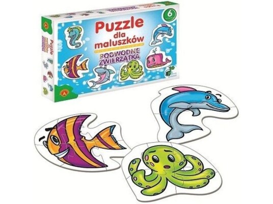 Puslespill For Babyer Undervannsdyr Puslespill For Babyer Undervannsdyr