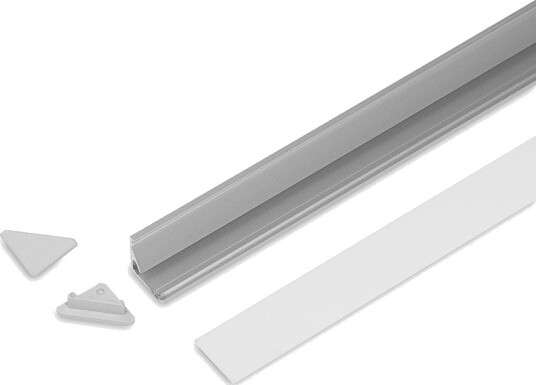 Topmet 2m sett CABI12 + E SLIDE Anodisert