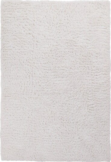 Ryetepper Combarro Solid Cotton Shaggy krem Størrelse: 200 x 290 cm