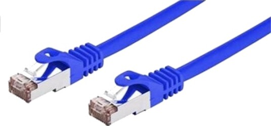 C Tech Patchcord Cat6 Ftp Blå 0,25 M