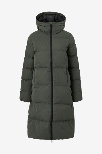 Tenson Kåpe Cevina Coat Women Grønn