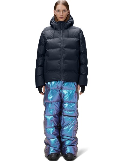 Rains Alta Puffer Jacket W3T3 Navy XS Rains Alta Puffer Jacket W3T3 Navy XS