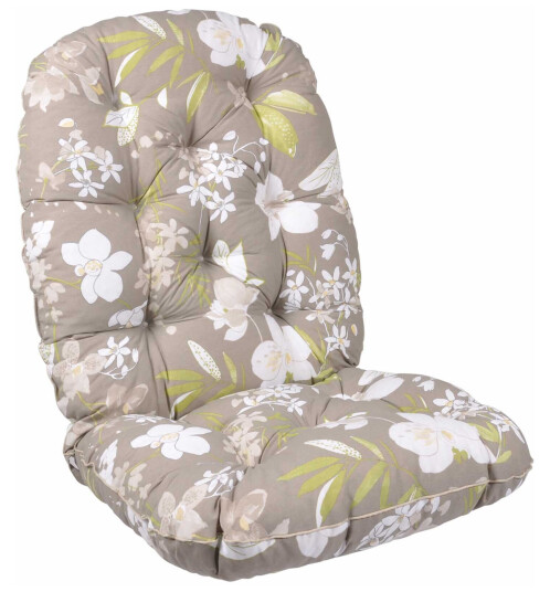 Fritab Snurr & gung lenestolspute Beige botanical Flokk Beige Fritab Snurr & gung lenestolspute Beige botanical Flokk Beige