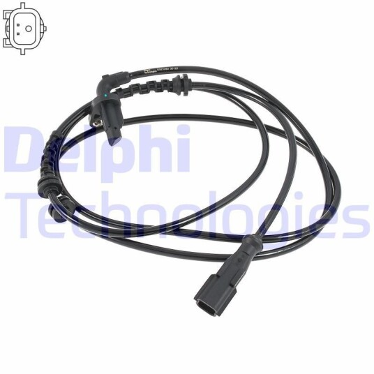 Sensor, ABS DELPHI SS21293-12B1