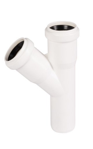 Ostendorf 32mm Grenrør 45° for Overvannssystemer i Plast
