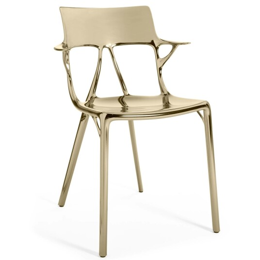 Kartell A.I. Metal Stol Bronze Kartell A.I. Metal Stol Bronze