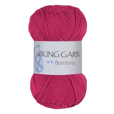 Viking Garn Bambino 466 - Strong Rosa