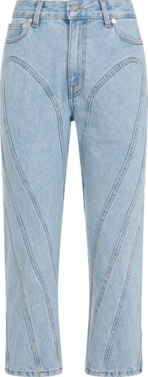 Mugler Dame Jeans Blå S, Mugler Dame Jeans Blå S,