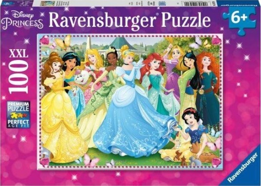 Ravensburger 10570 XXL Puslespill 100 Brikker Disney Prinsesser