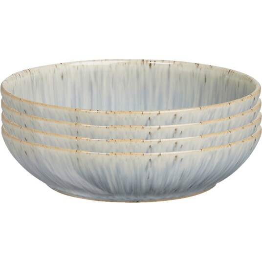 Denby Halo Speckle Pastaskål 22cm 4 Pakk Denby Halo Speckle Pastaskål 22cm 4 Pakk