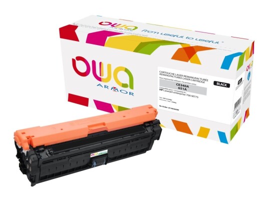 Owa-Toner Kompatibel Med Hp Ce340a 13500 S. Svart