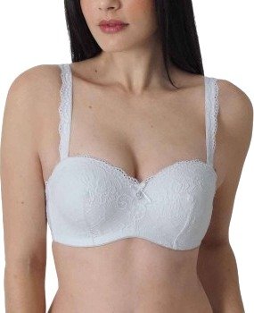 sassa BH Dirndl Lace Balconette Bra Hvit polyamid C 75 Dame