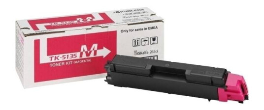 Kyocera TK-5135M TASKalfa M lasertoner - 1T02PABNL0 Original - Magenta 5000 sider