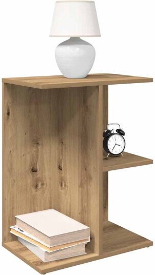 Nattbord artisan eik 46,5x29x61 cm konstruert tre 8721158575456