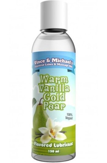 Warm Vanilla Gold Pear Flavored Lubricant 150ml