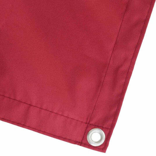  Balkong Skjerm Rød 110 x 200 cm Oxford Stoff