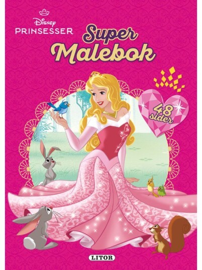 Disney Prinsesser Super Malebok med 48 sider Disney Prinsesser Super Malebok med 48 sider