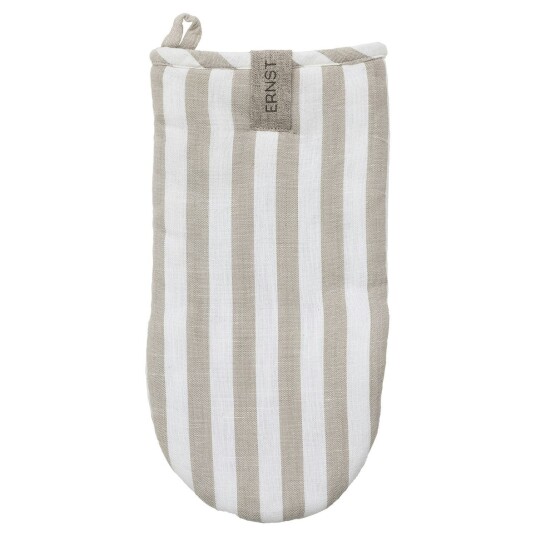 Ernst Grytevott Striper Hvit/Beige