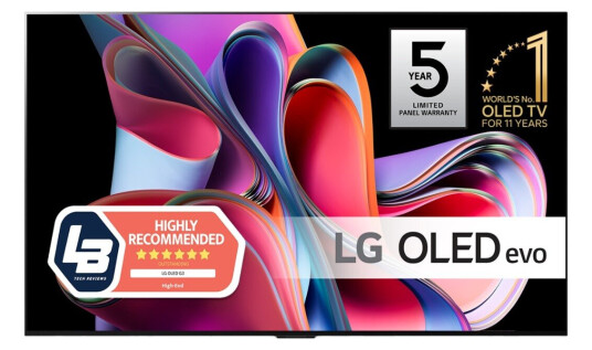 LG OLED55G3 55" 4K OLED evo Smart TV med Dolby Vision og Dolby Atmos LG OLED55G3 55" 4K OLED evo Smart TV med Dolby Vision og Dolby Atmos