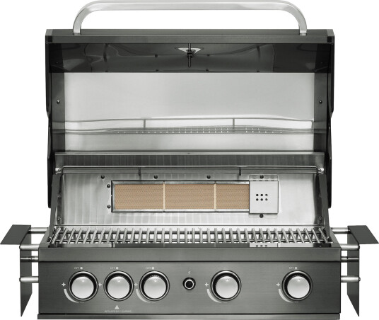 Mustang Black Pearl 4 innebygd gassgrill Mustang Black Pearl 4 innebygd gassgrill