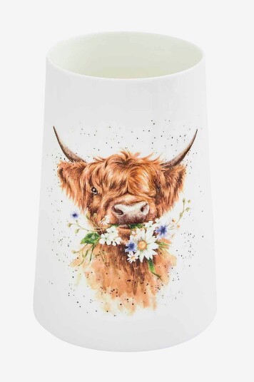 Royal Worcester   Vase Wrendale Design Daisy 20 cm Flerfarget