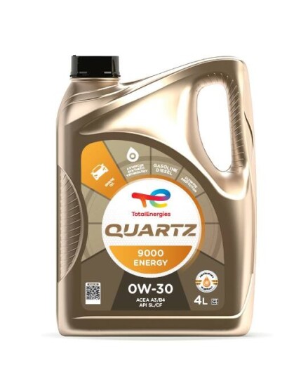 Motorolje TOTAL 0W30 QUARTZ 9000 ENERGY 4L