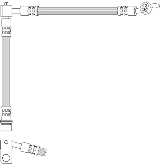 K&K FT0104 Bremseslange