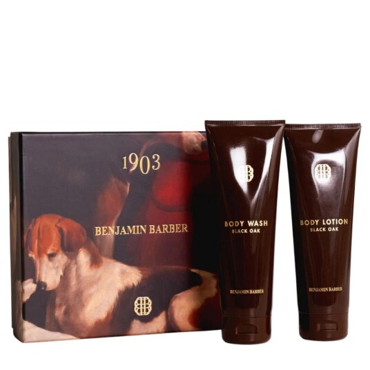 Benjamin Barber Gift Box Black Oak Shower Gel & Body Lotion 2x250ml Benjamin Barber Gift Box Black Oak Shower Gel & Body Lotion 2x250ml