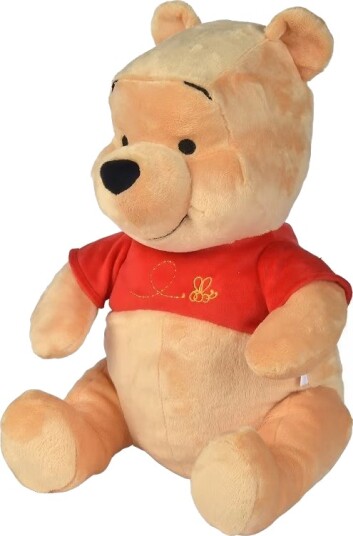 Simba Classic Bamse 35 cm Rød/Gul Simba Classic Bamse 35 cm Rød/Gul