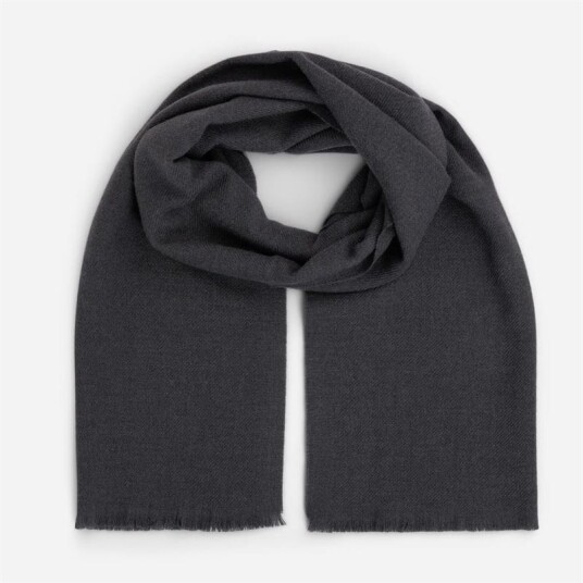 Ferner Jacobsen Lana Wool Scarf - Dark Grey Grå OS