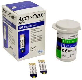 Accu Chek Aviva teststrimler   50 stk