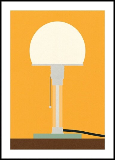 Wagenfeld Wg24 Plakat / 30x40cm
