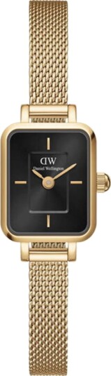Daniel Wellington DW Watch Quadro Mini Evergold Onyx 15.4x18.2mm Gold Daniel Wellington DW Watch Quadro Mini Evergold Onyx 15.4x18.2mm Gold