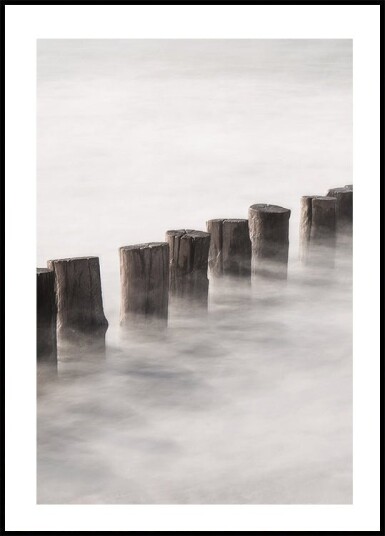 Piles In A Thick Fog Plakat Plakat / 50x70cm