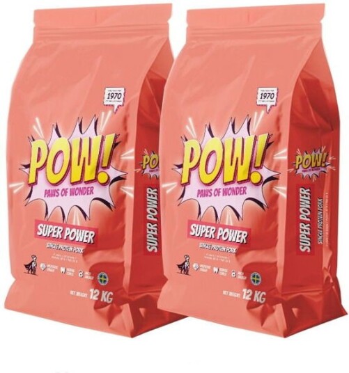 POW! Dog Super Power 2x12 kg
