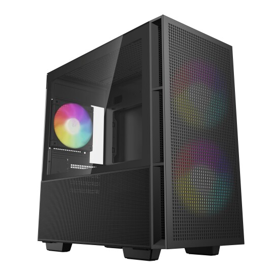 Deepcool CH360 Micro-ATX Case, Black