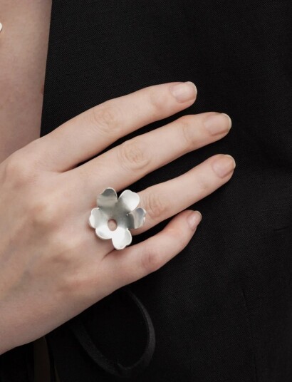 Kalevala Unikko Ring   Silver   L18.0 19.0