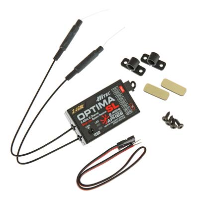 Hitec 27224 Optima SL S.Bus 8-Channel Single Line Receiver Hitec 27224 Optima SL S.Bus 8-Channel Single Line Receiver