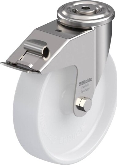 Blickle 584300 Lexr-Po 200G-Fi Styrehjul M. Bremse Hjuldiameter 200 Mm Bæreevne (Maks.) 300 Kg 1 Stk