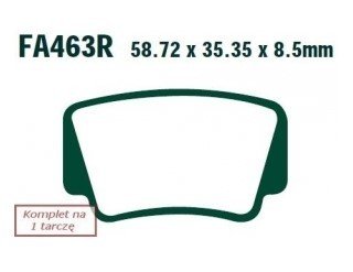 Bremseklosser EBC Brakes FA463R