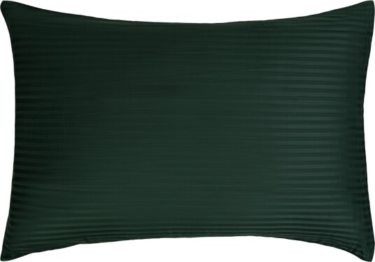 Borg Living Putetrekk - 70x100 cm - 100% Bomullssateng - Stripet grønn Borg Living Putetrekk - 70x100 cm - 100% Bomullssateng - Stripet grønn