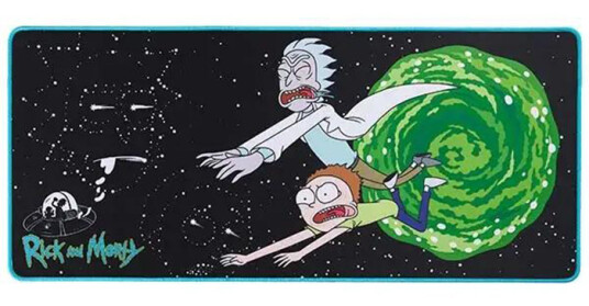 Subsonic Rick & Morty Gaming Musematte XXL 90x40 cm Subsonic Rick & Morty Gaming Musematte XXL 90x40 cm