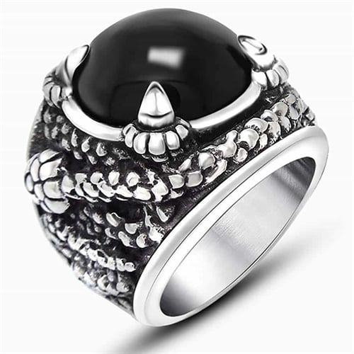 Snicky herrering med svart stein Snicky herrering med svart stein